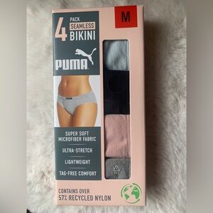 Puma Women’s Bikini 4 Pack Size M
